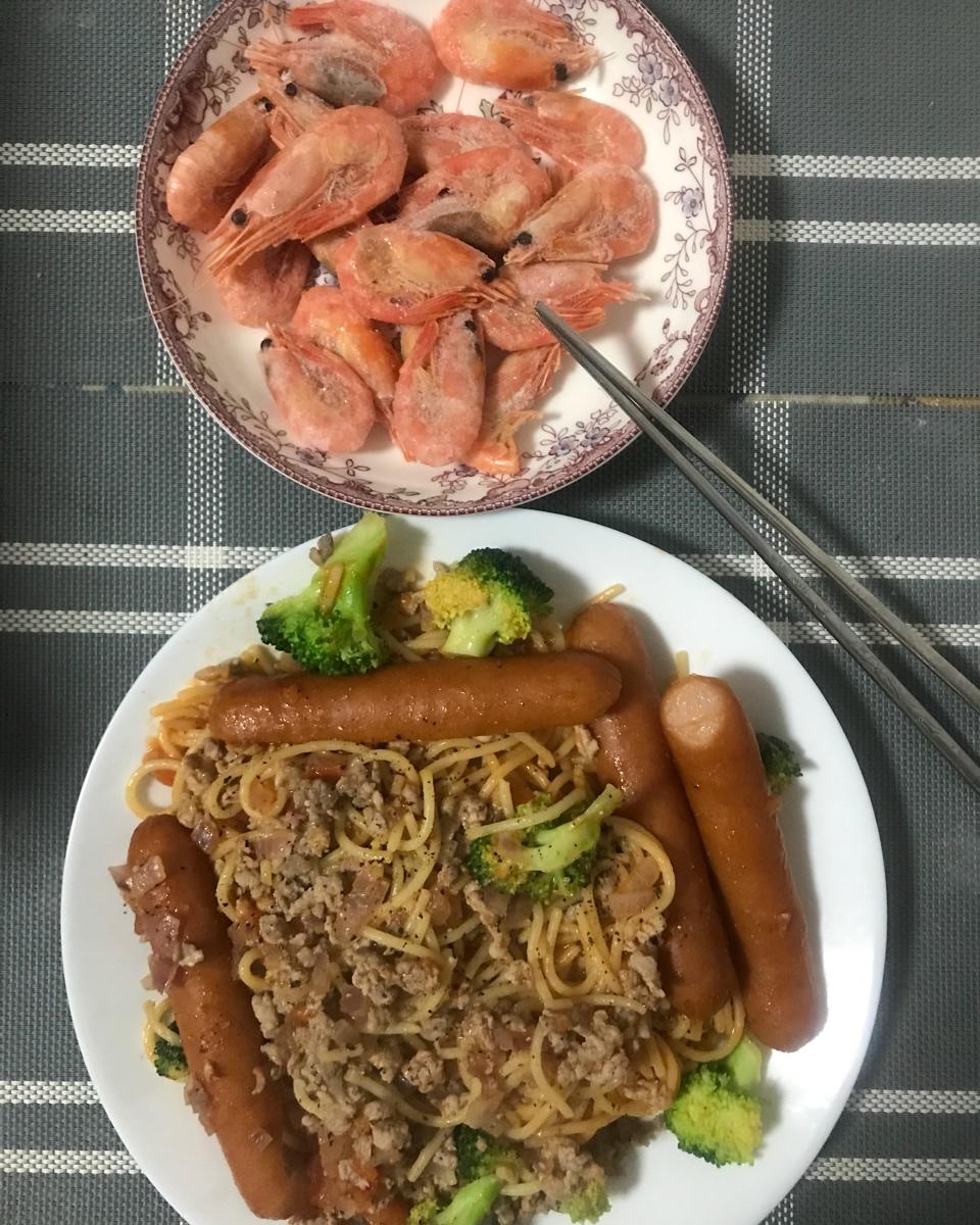 番茄肉酱意大利面