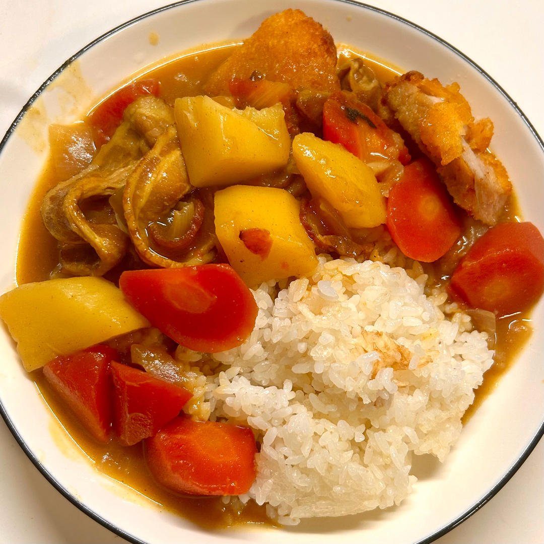 炸猪排咖喱饭