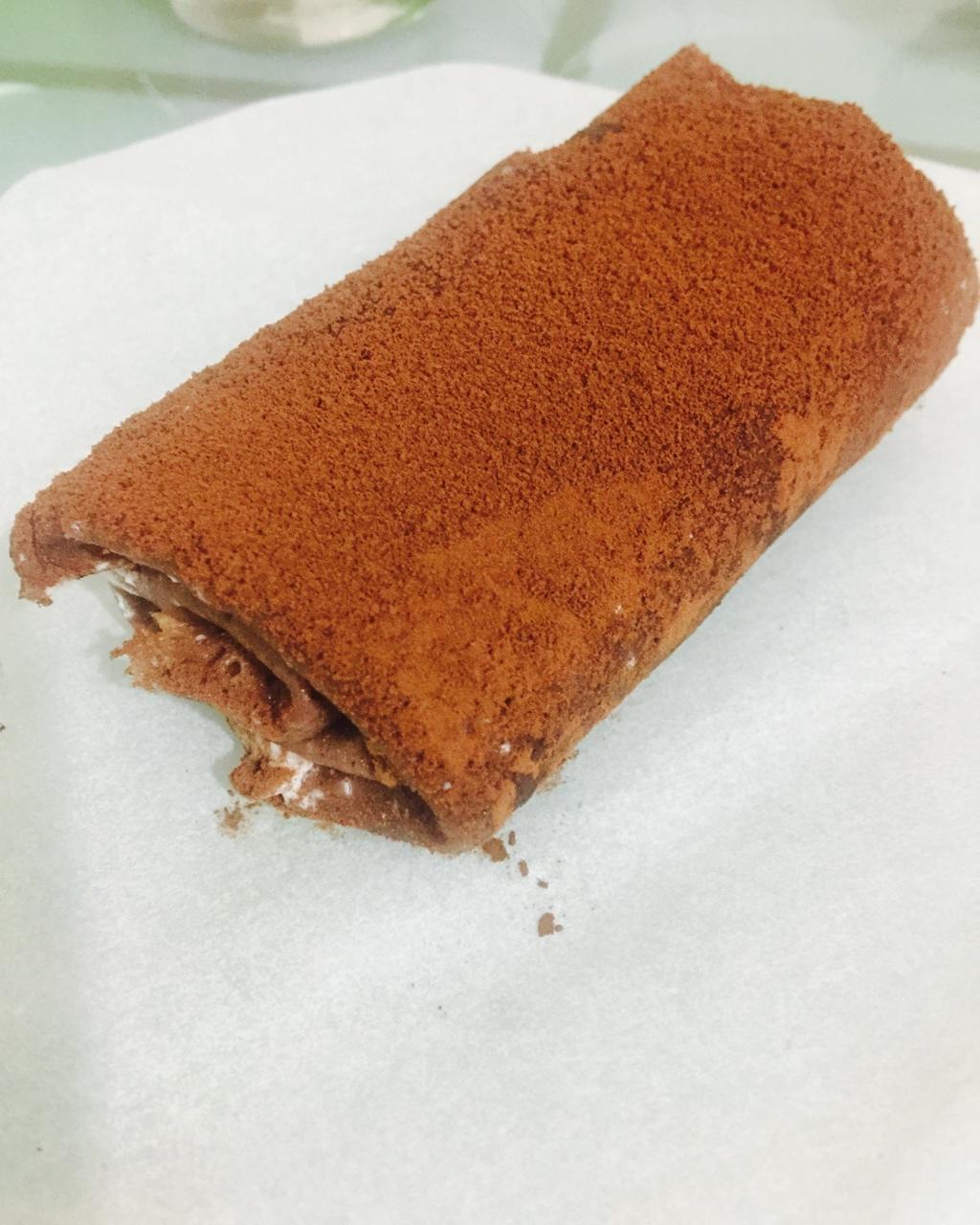 网红的毛巾卷蛋糕