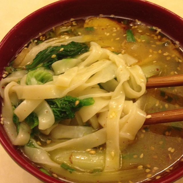 鸡蛋手擀面