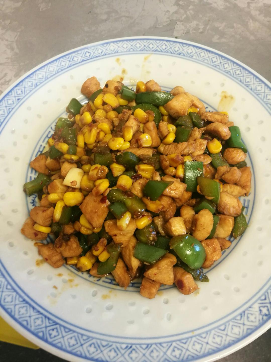 家庭改良版宫爆鸡丁