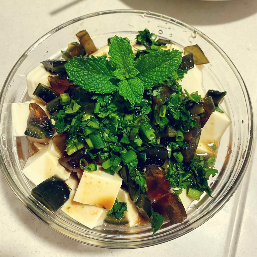 皮蛋豆腐