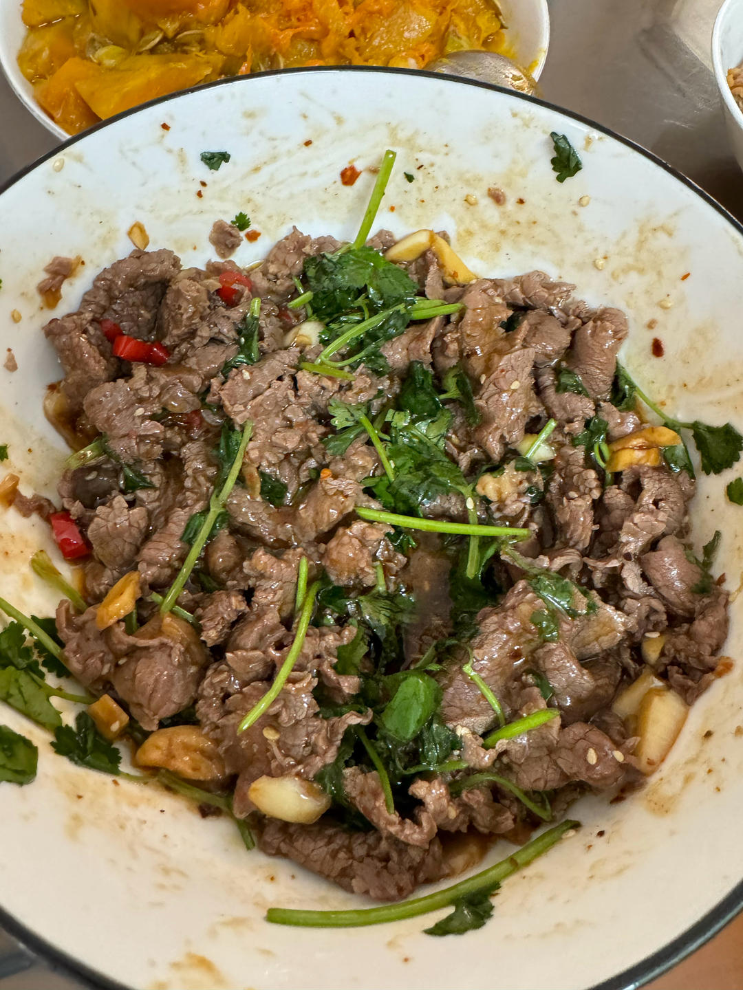 丈母娘吃了都夸的凉拌香菜牛肉