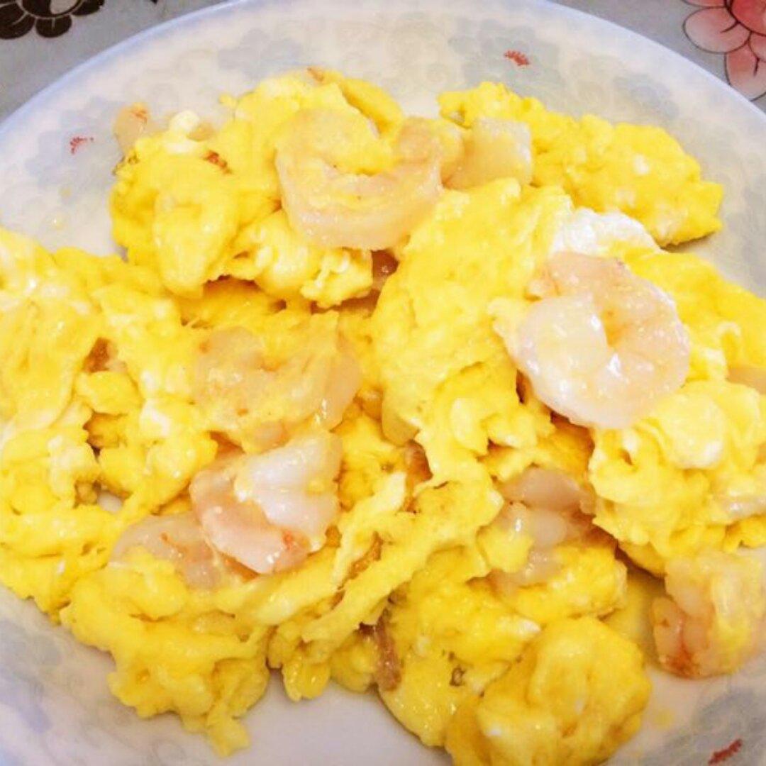 迷迭香：滑蛋虾仁