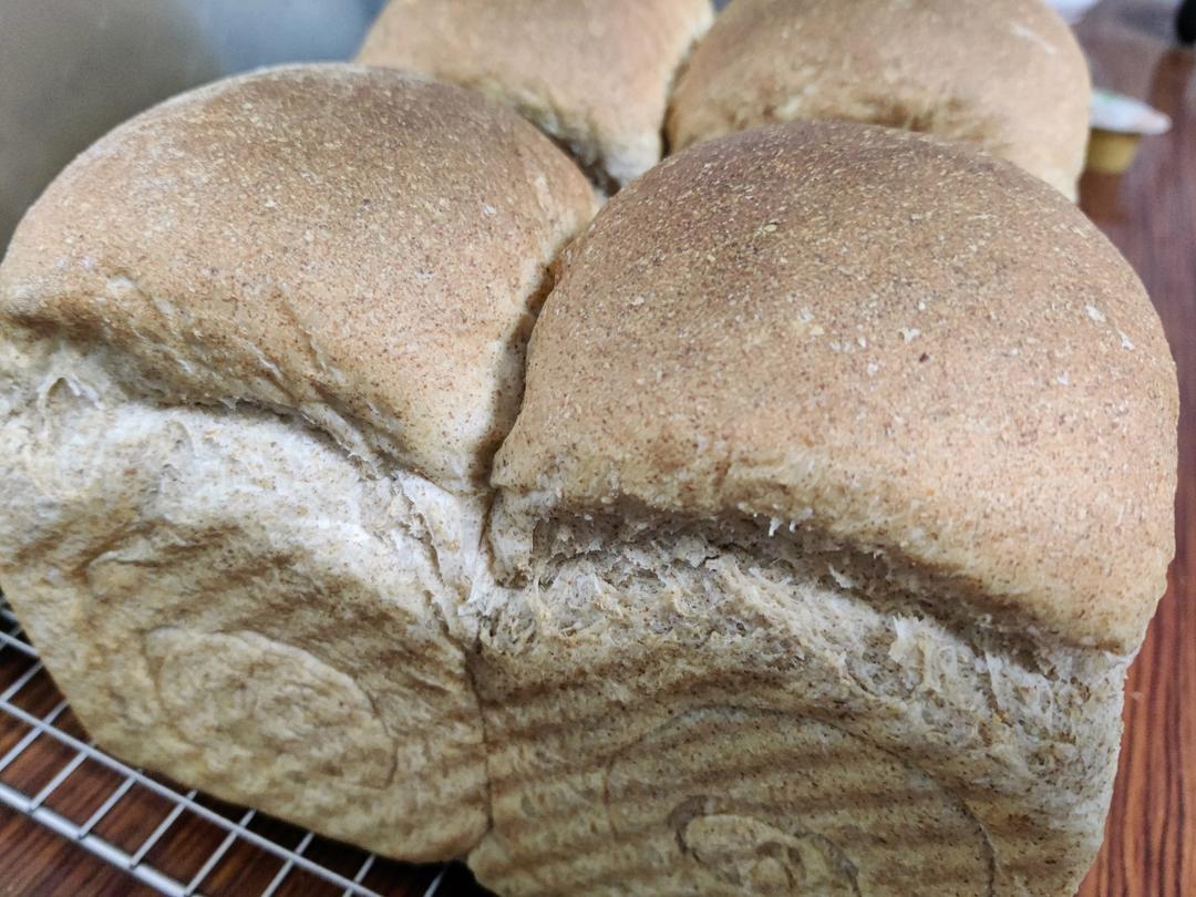 【健康烘培】超低卡黑全麦吐司