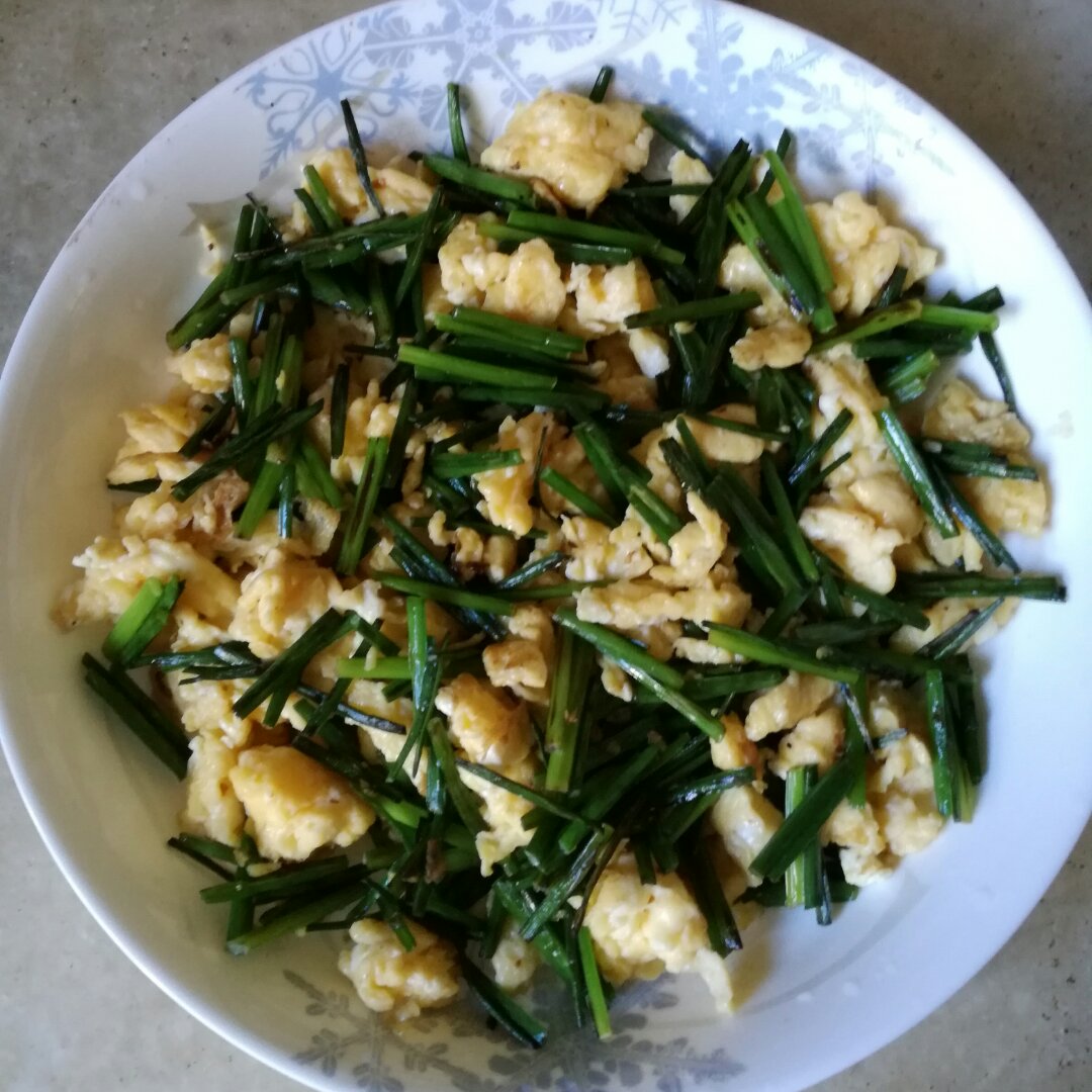韭菜炒鸡蛋