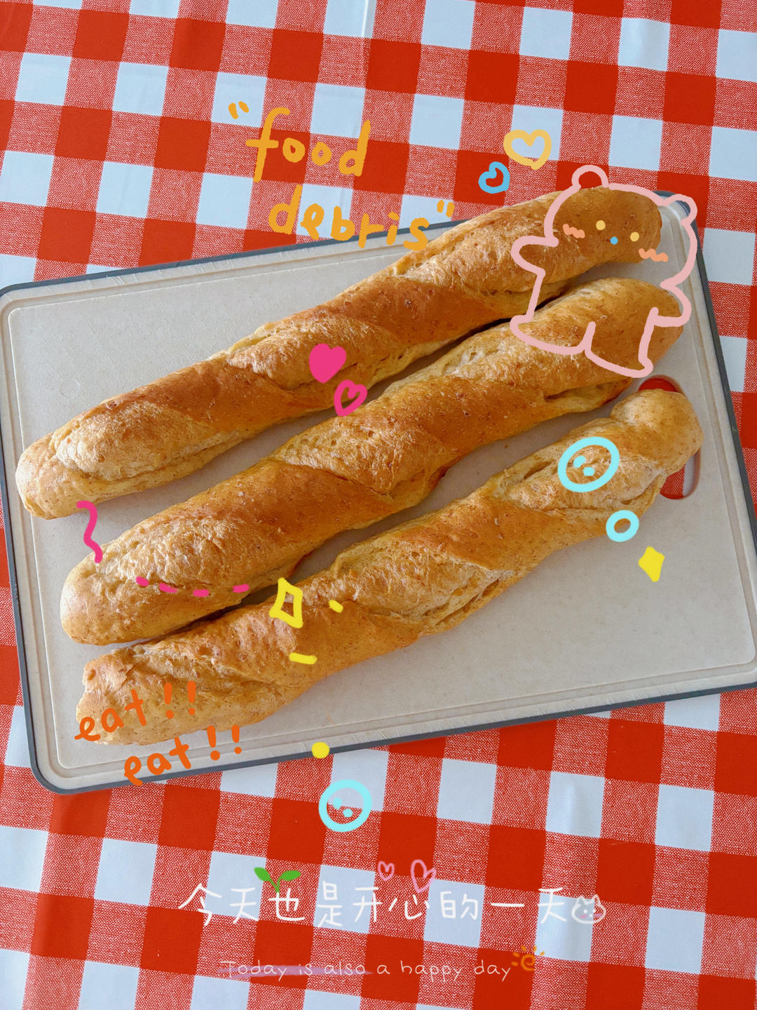 燕麦牛奶面包棒