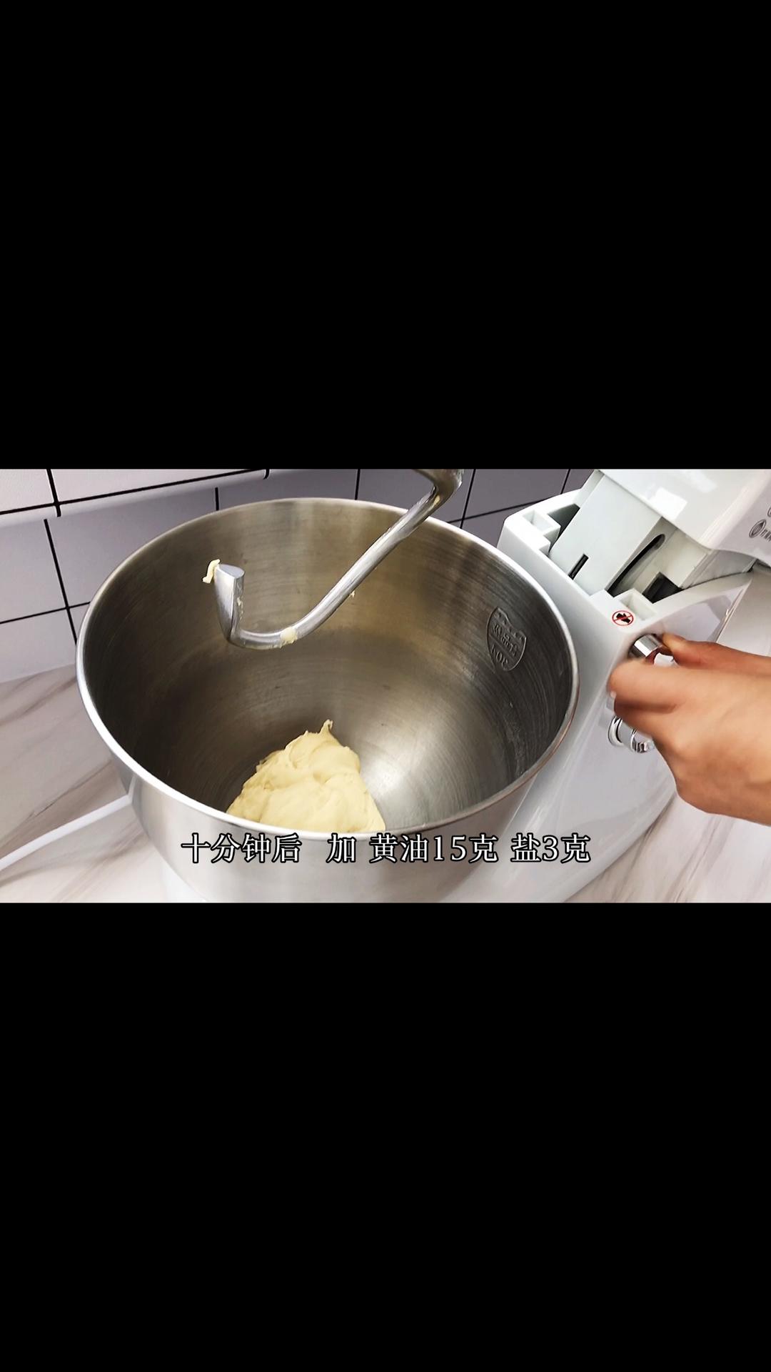 纯奶手撕吐司的做法 步骤1