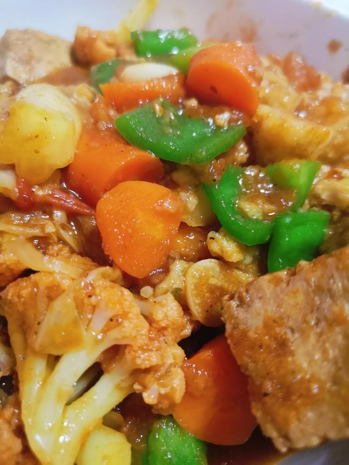 番茄大烩菜，一道菜吃够12种食物的减肥餐的做法