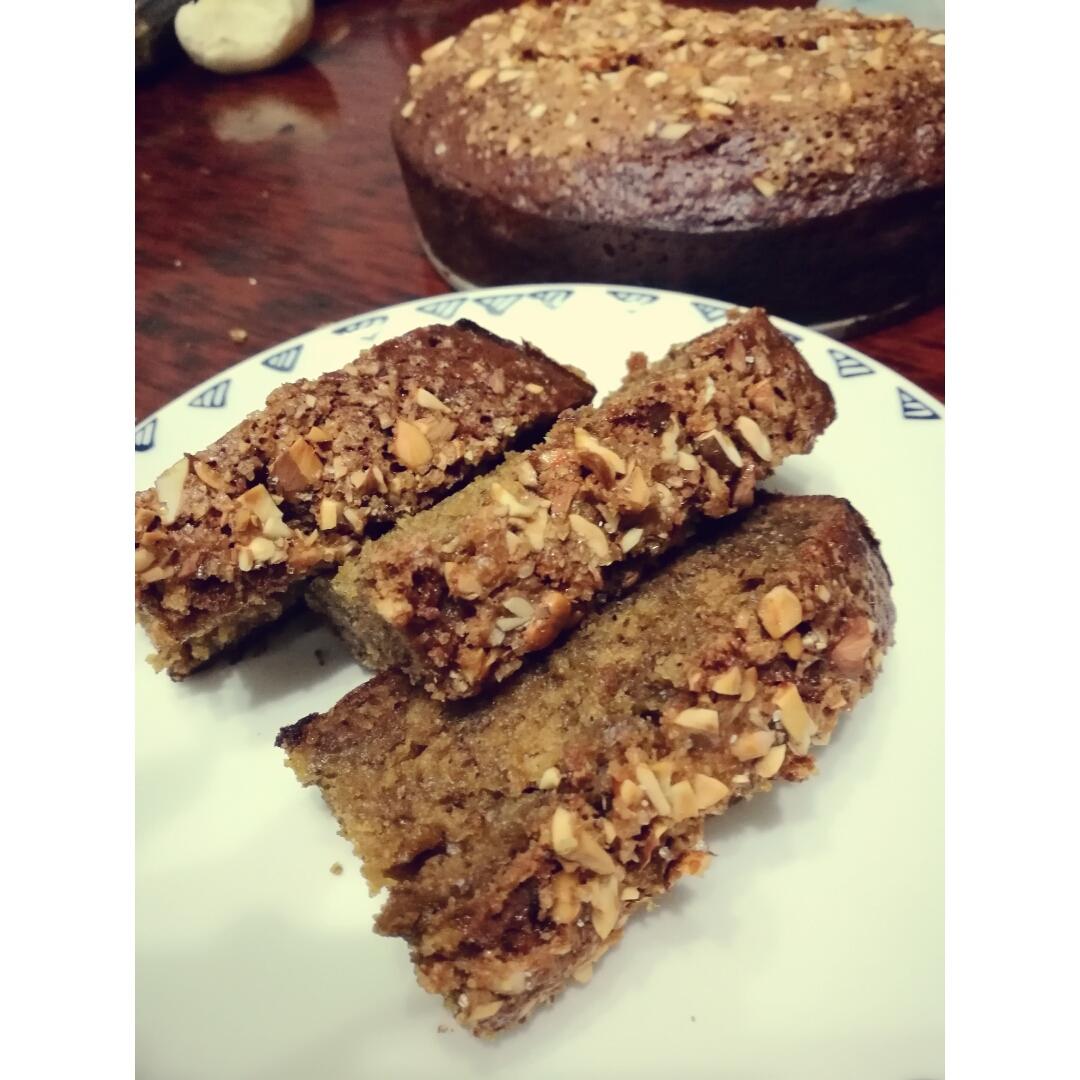 香蕉核桃磅蛋糕 Banana & Walnut Pound Cake