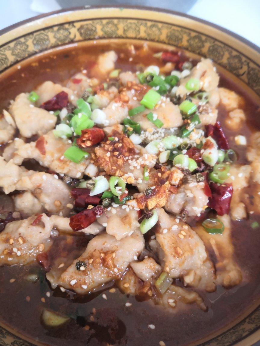 水煮滑肉 常常常ccc做的水煮滑肉 赞 滑肉,郫县豆