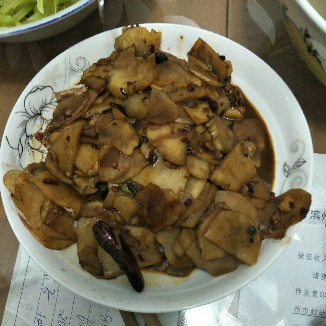 家乡豆豉炒洋姜