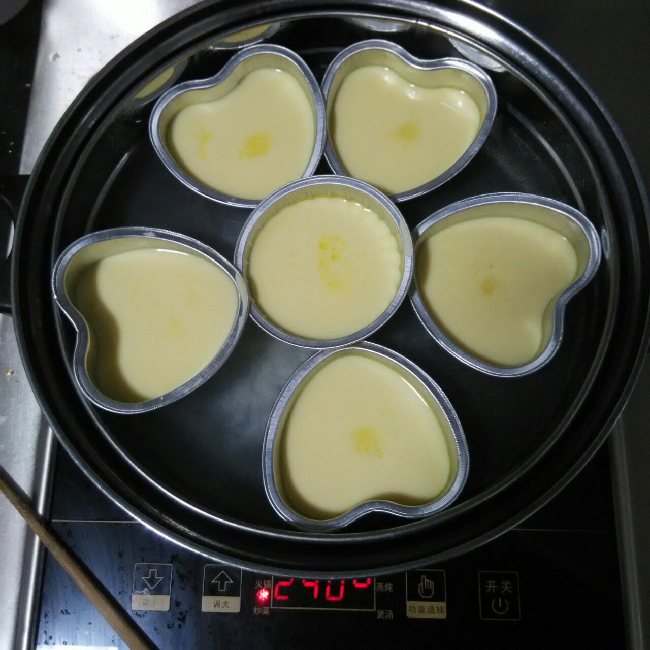 焦糖鸡蛋布丁（蒸锅版）