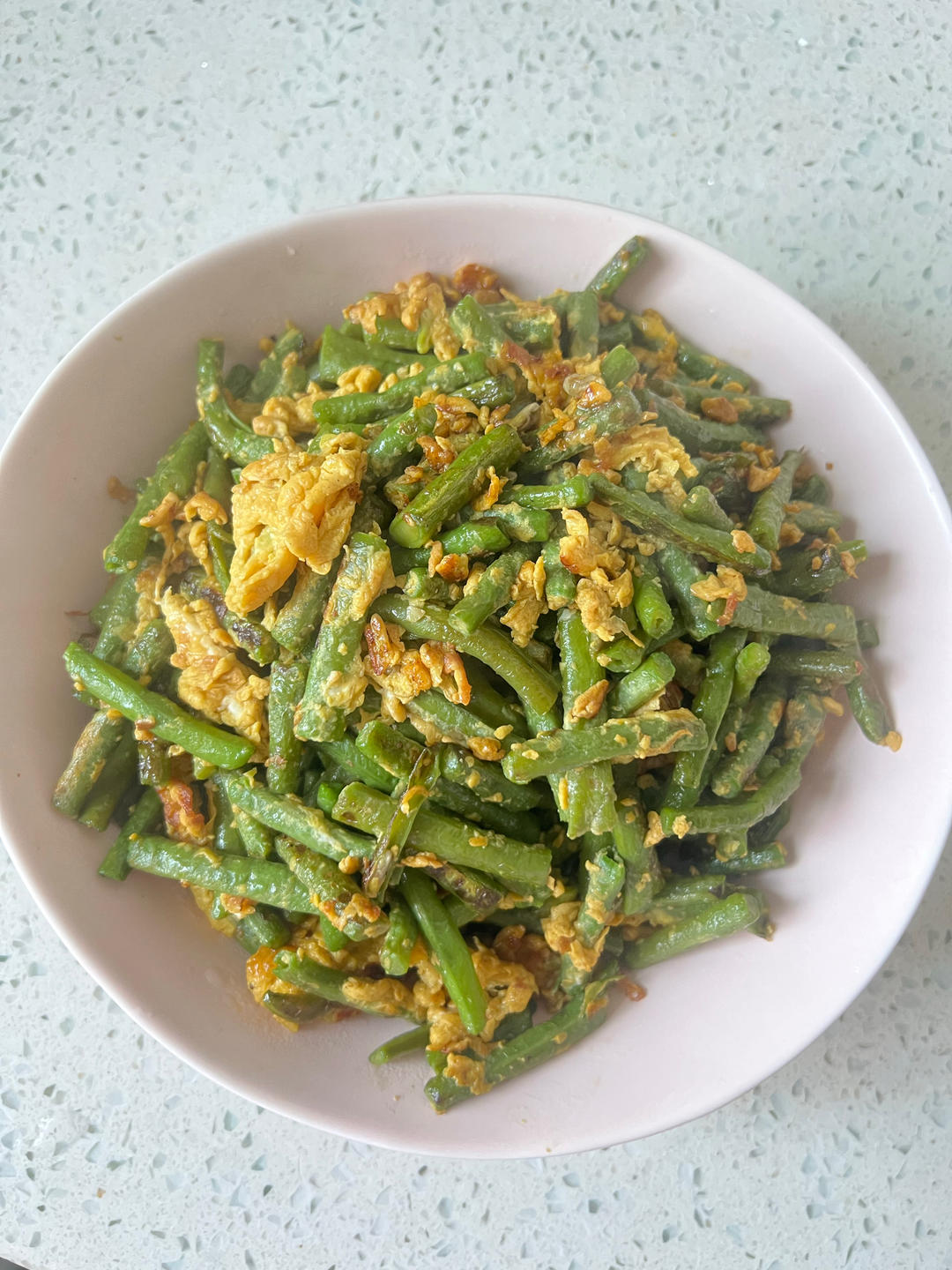 豆角炒蛋超级下饭菜，不好吃算我输