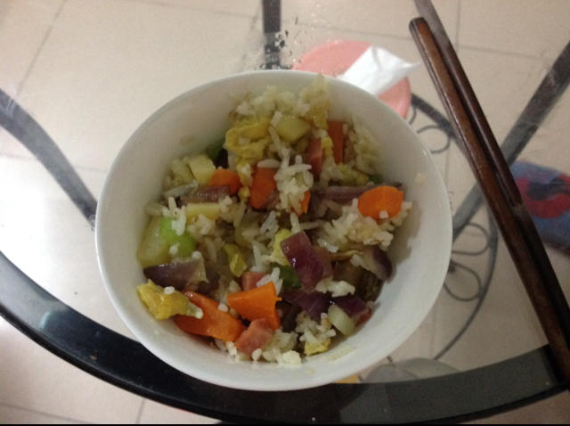虾仁菠萝炒饭