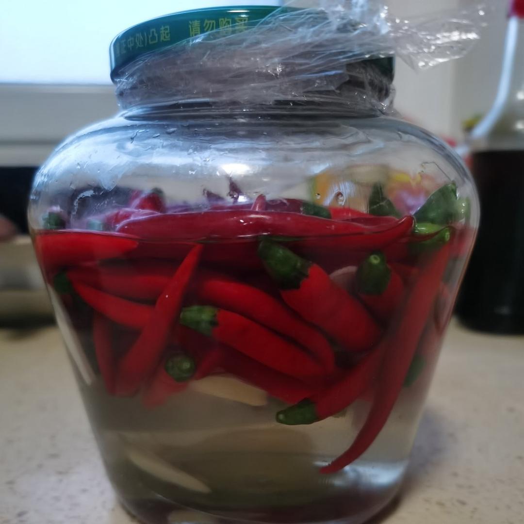 自制泡椒（腌小米椒）