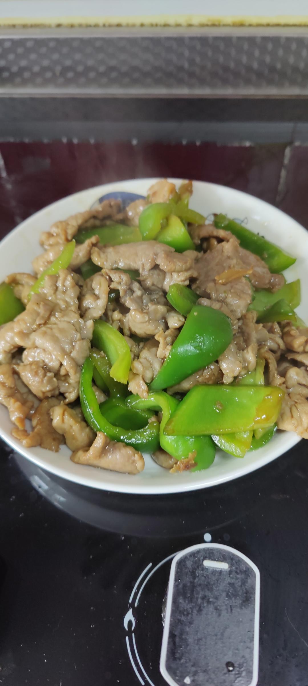 菜椒炒牛肉