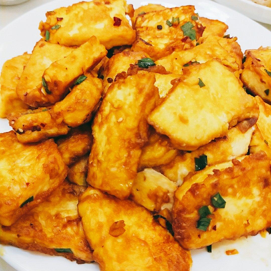 韩式煎豆腐 Side Dish Tofu