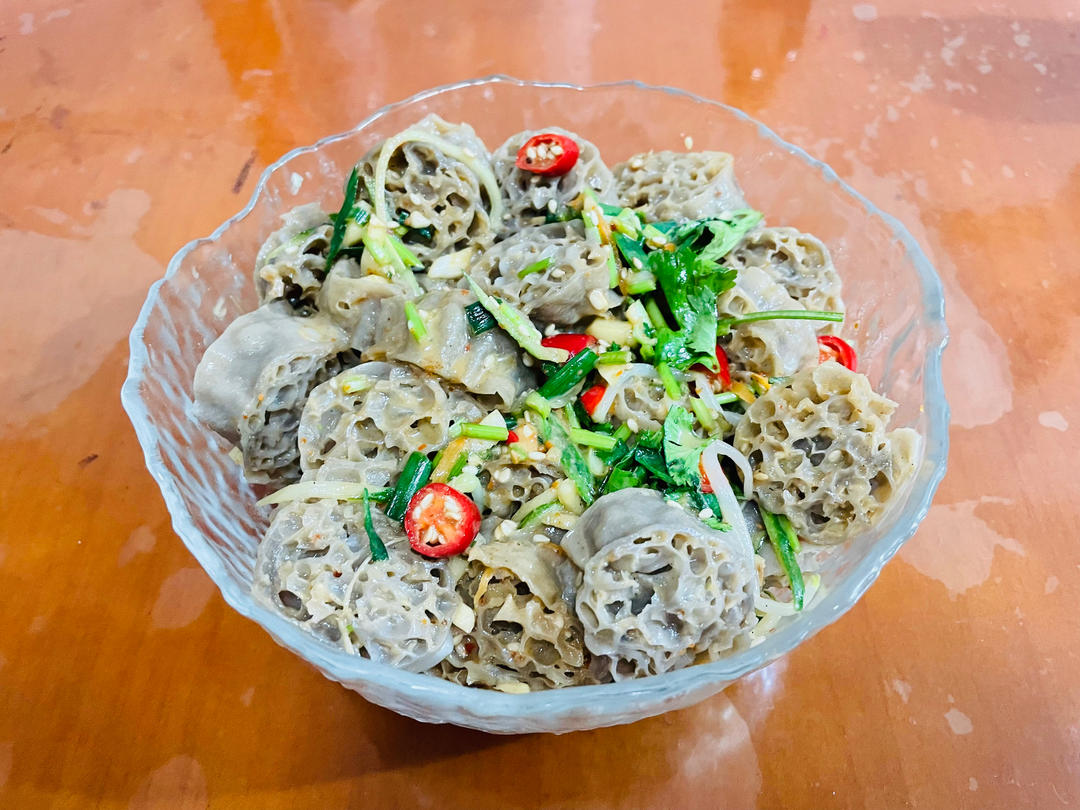 简单的网红吸汁面藕