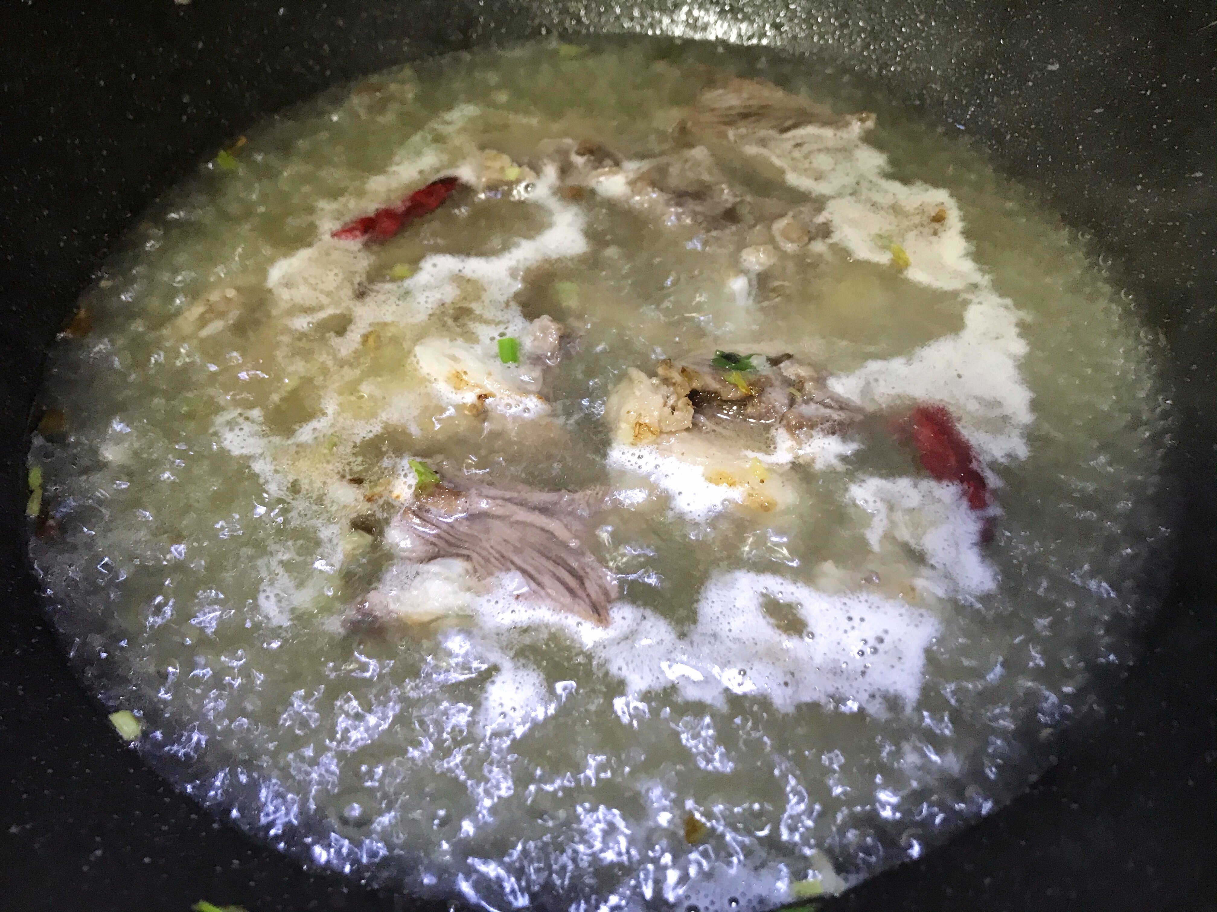 家乡的羊肉汤（去羊膻味的办法）的做法 步骤3