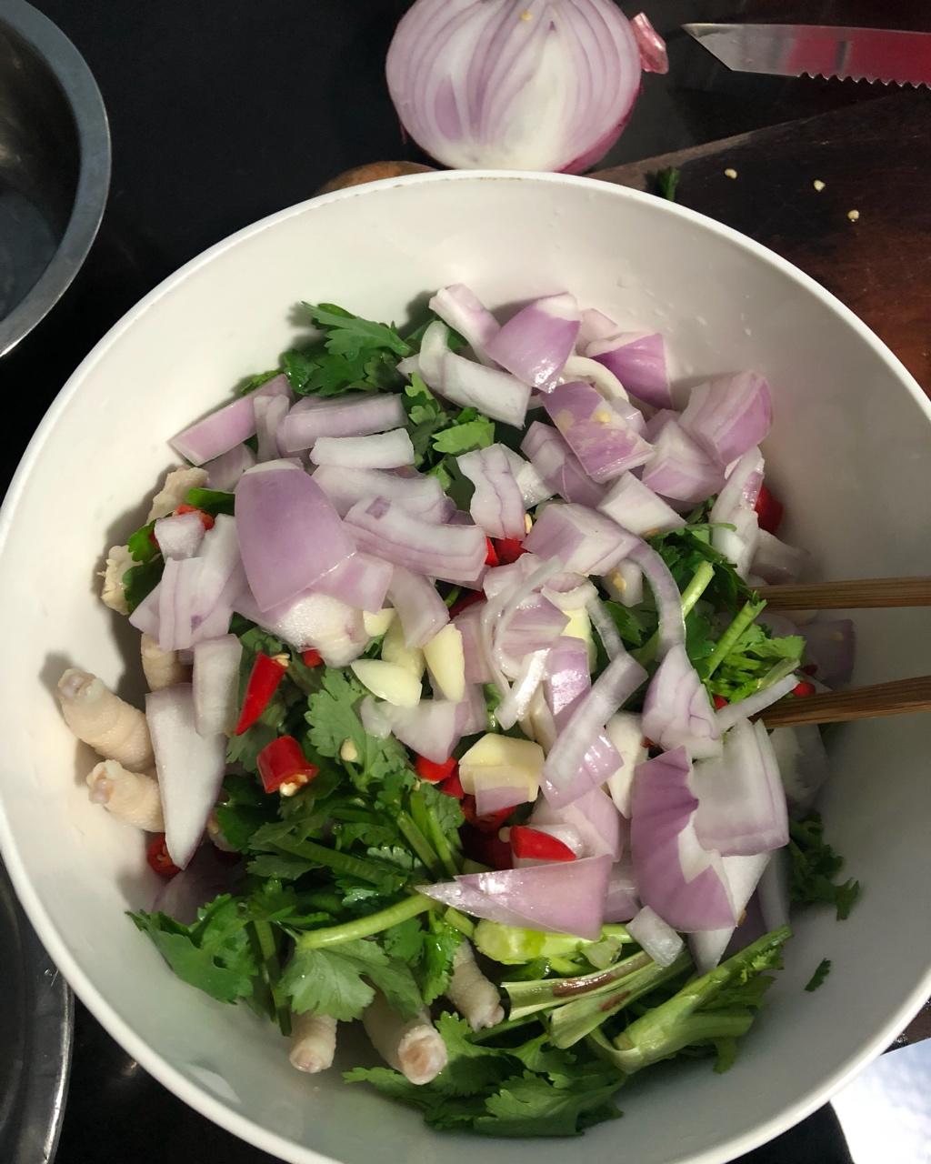 柠檬百香果鸡爪