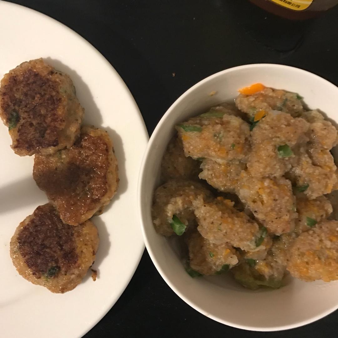 香煎虾饼
