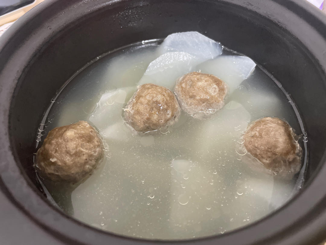 潮汕牛丸萝卜汤💕秋冬暖心汤