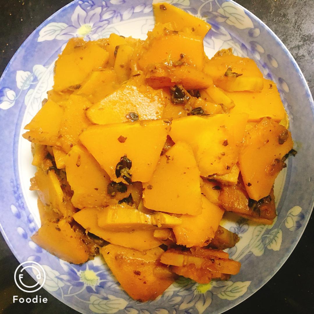 #家常#清炒南瓜