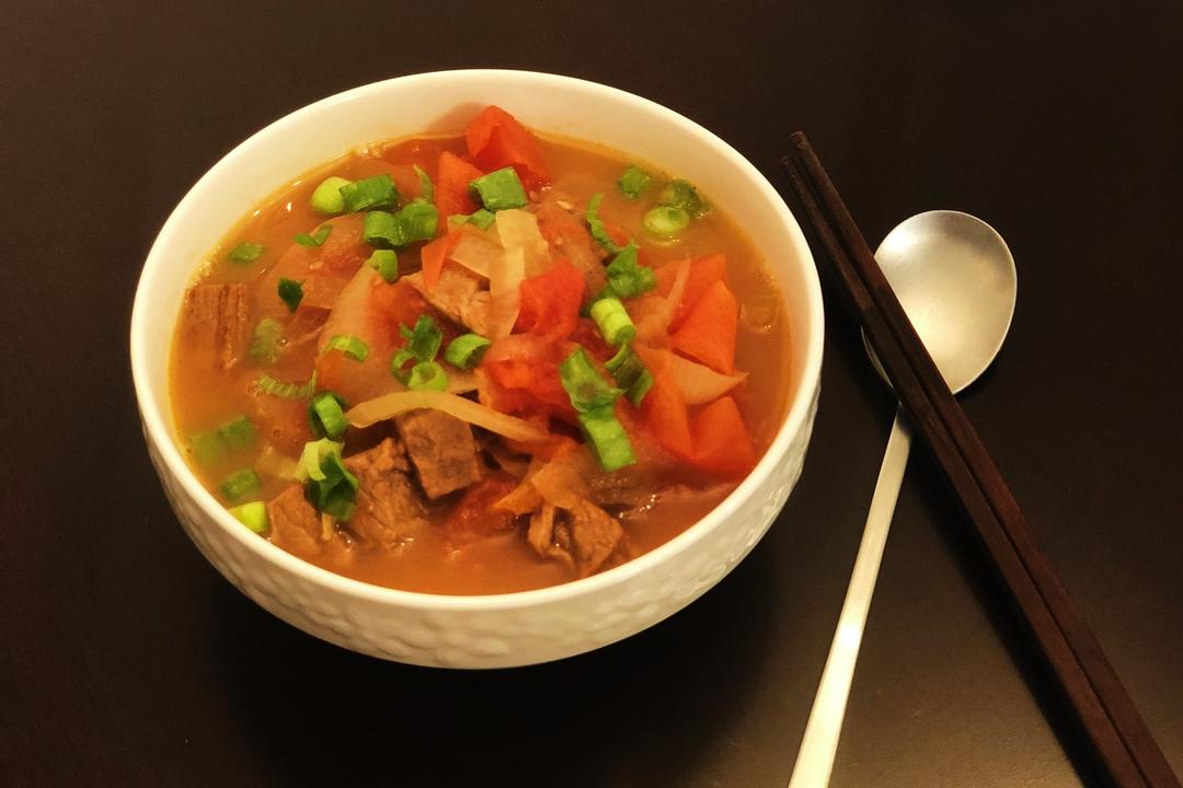 番茄牛肉面