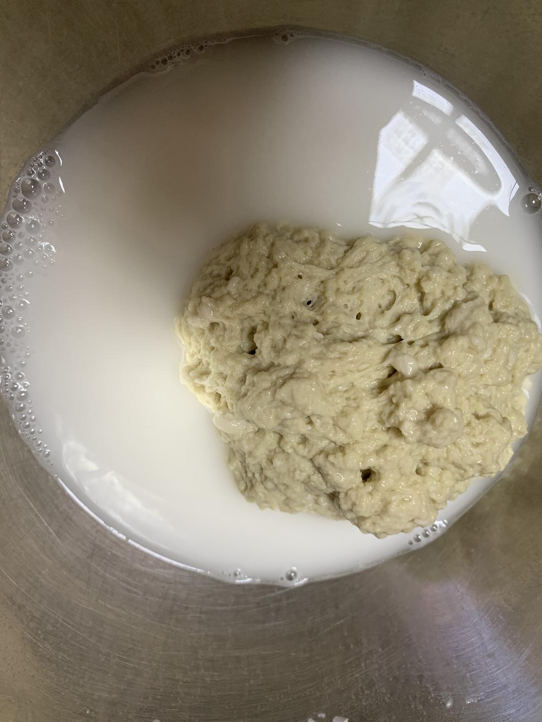 纯奶手撕吐司的做法 步骤1