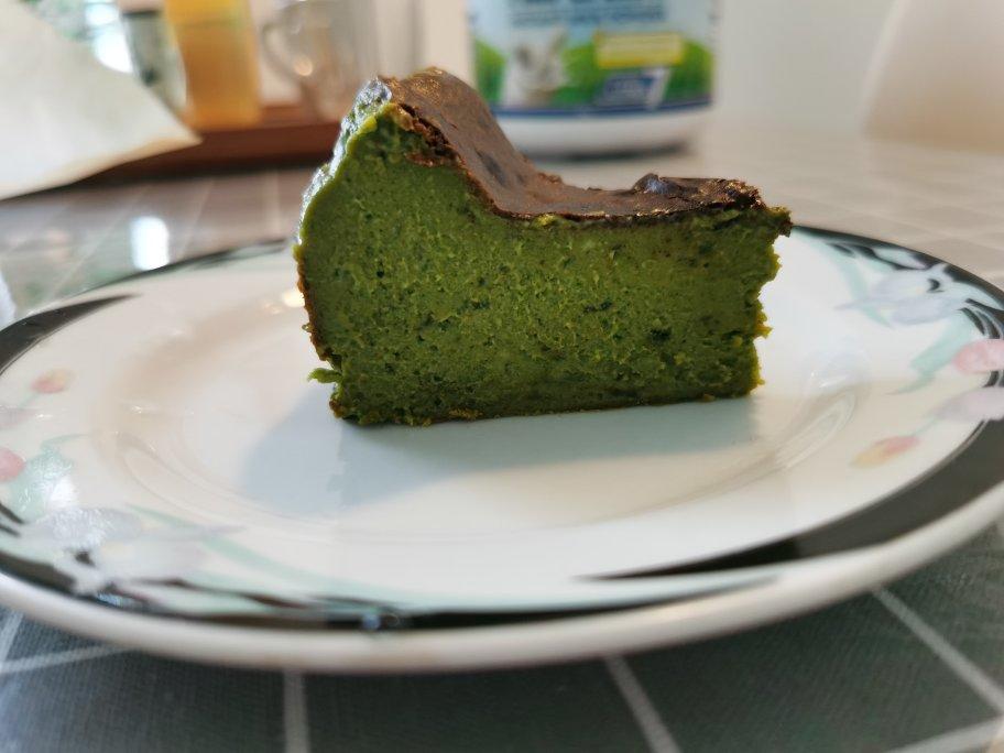流心抹茶巴斯克芝士蛋糕