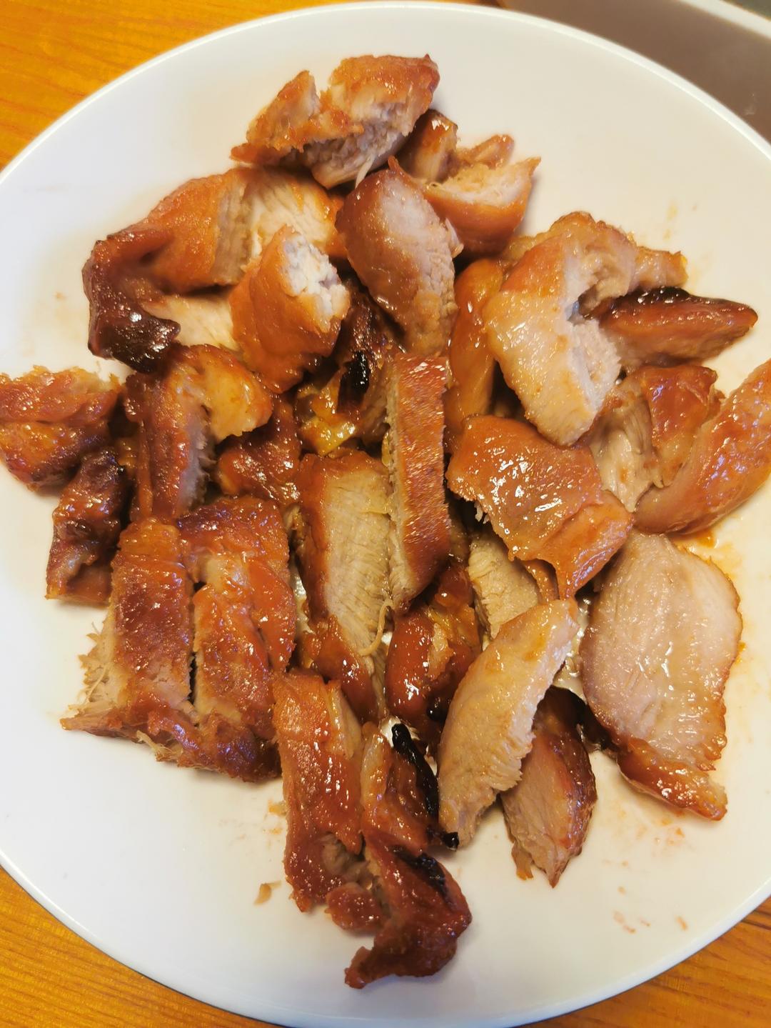 蜜汁叉烧肉（新手烤箱0失败）