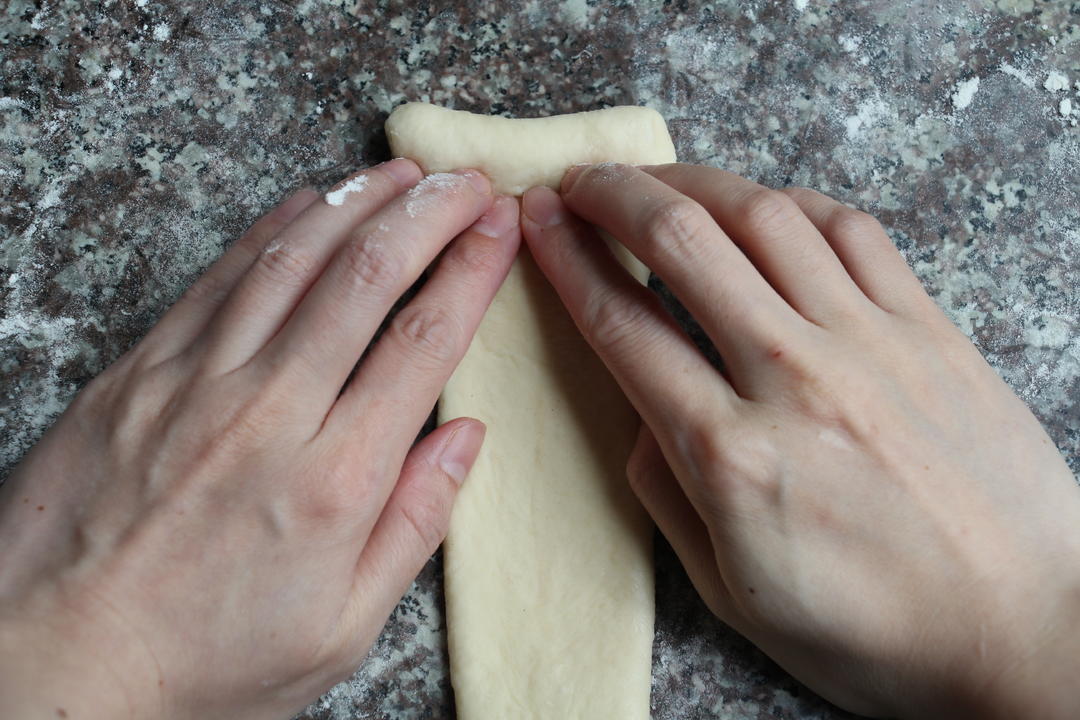 纯奶手撕吐司的做法 步骤1