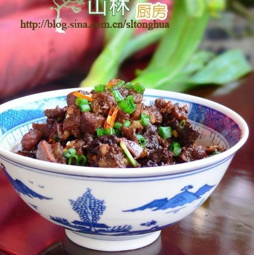 莲花血鸭的做法