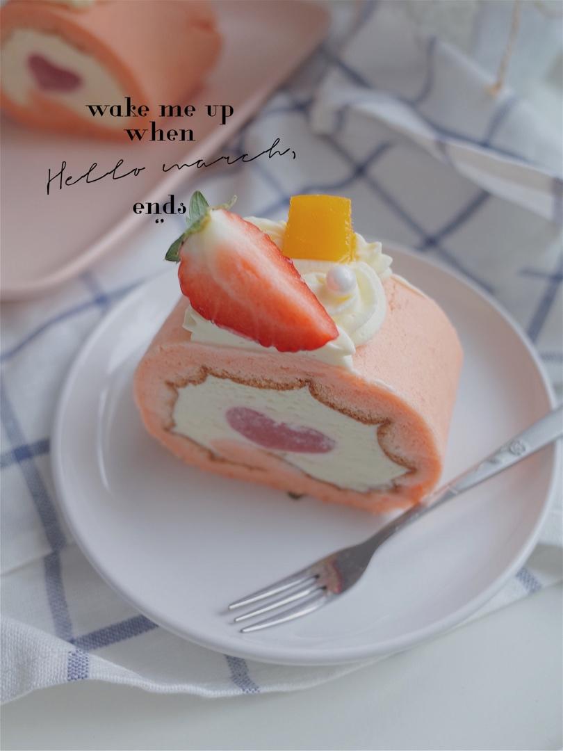 【蜜桃蛋糕卷×雪崩蛋糕】