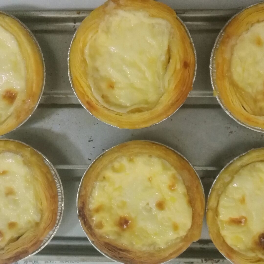 超完美味道超正的蛋挞配方，比KFC的还要嫩还要香~做过最好吃的蛋挞配方