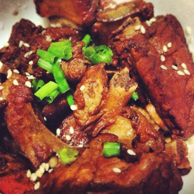 懒人版糖醋排骨