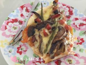 素食披萨🍕（电饭煲版）的做法 步骤13