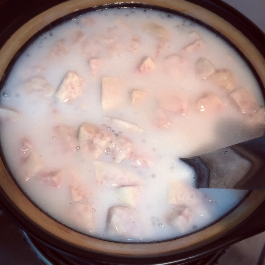 芋头椰汁西米露