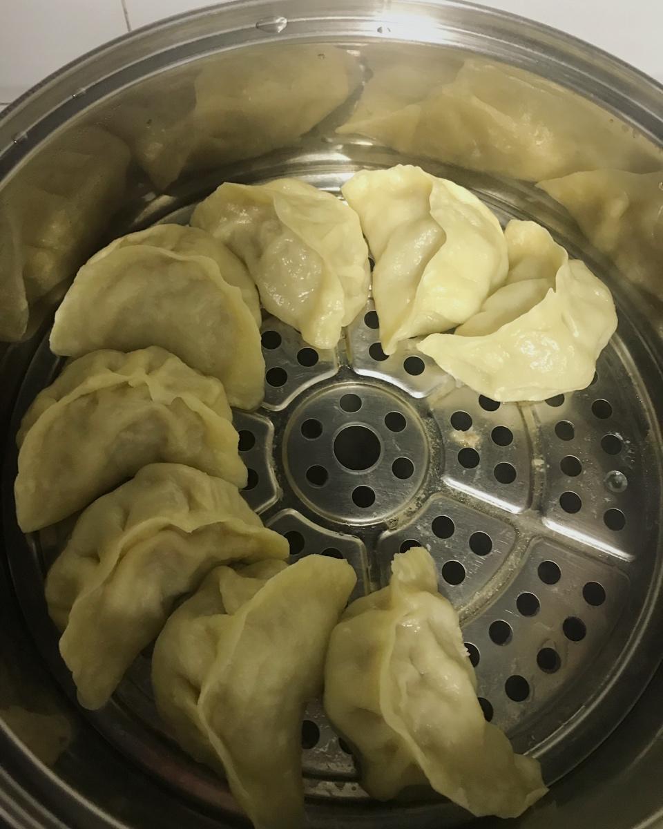 萝卜丝素馅煎饺【视频】「瞭望角的厨房」