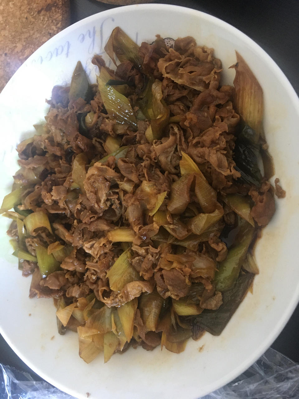 下饭神器🙋大葱羊肉卷