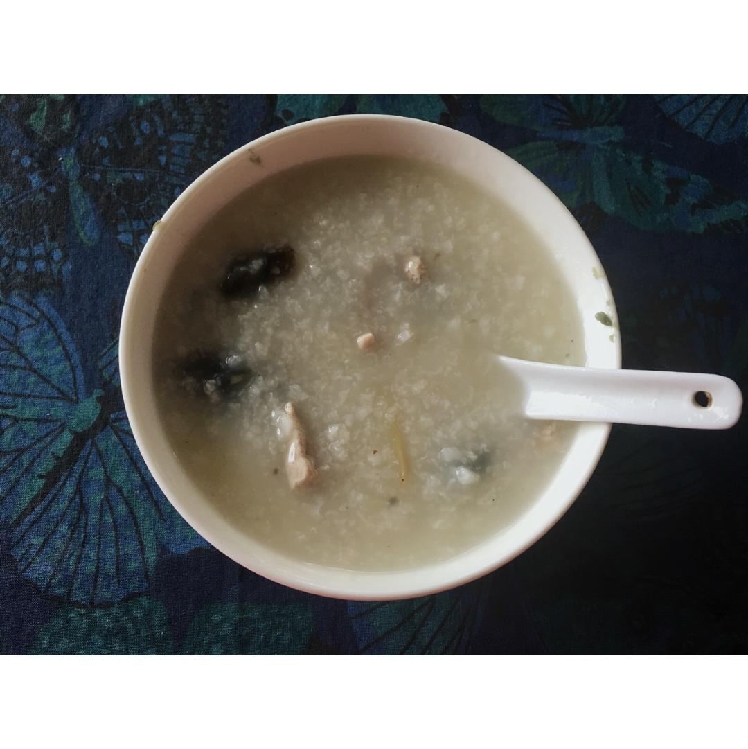十五分钟快手之香滑皮蛋瘦肉粥(附五分钟电饭煲电压力锅更快捷方法)