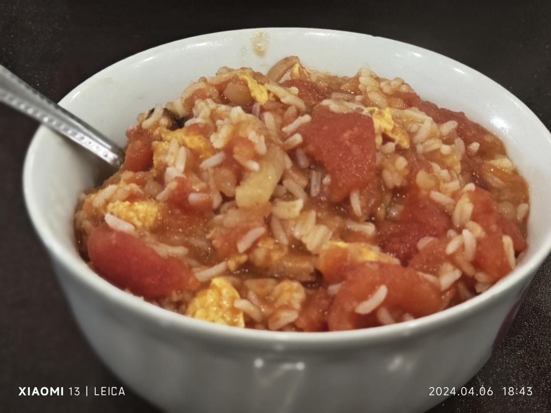 番茄土豆泥烩饭（记录）