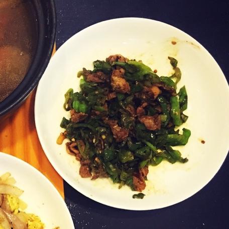 辣椒炒肉