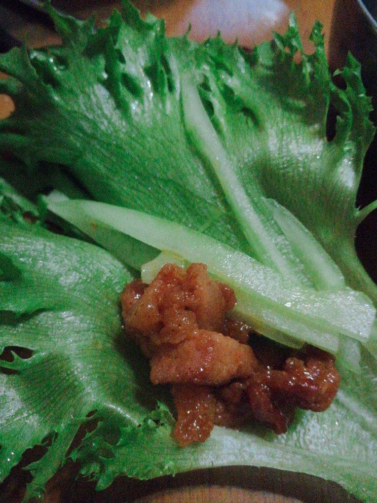 韩式生菜包肉