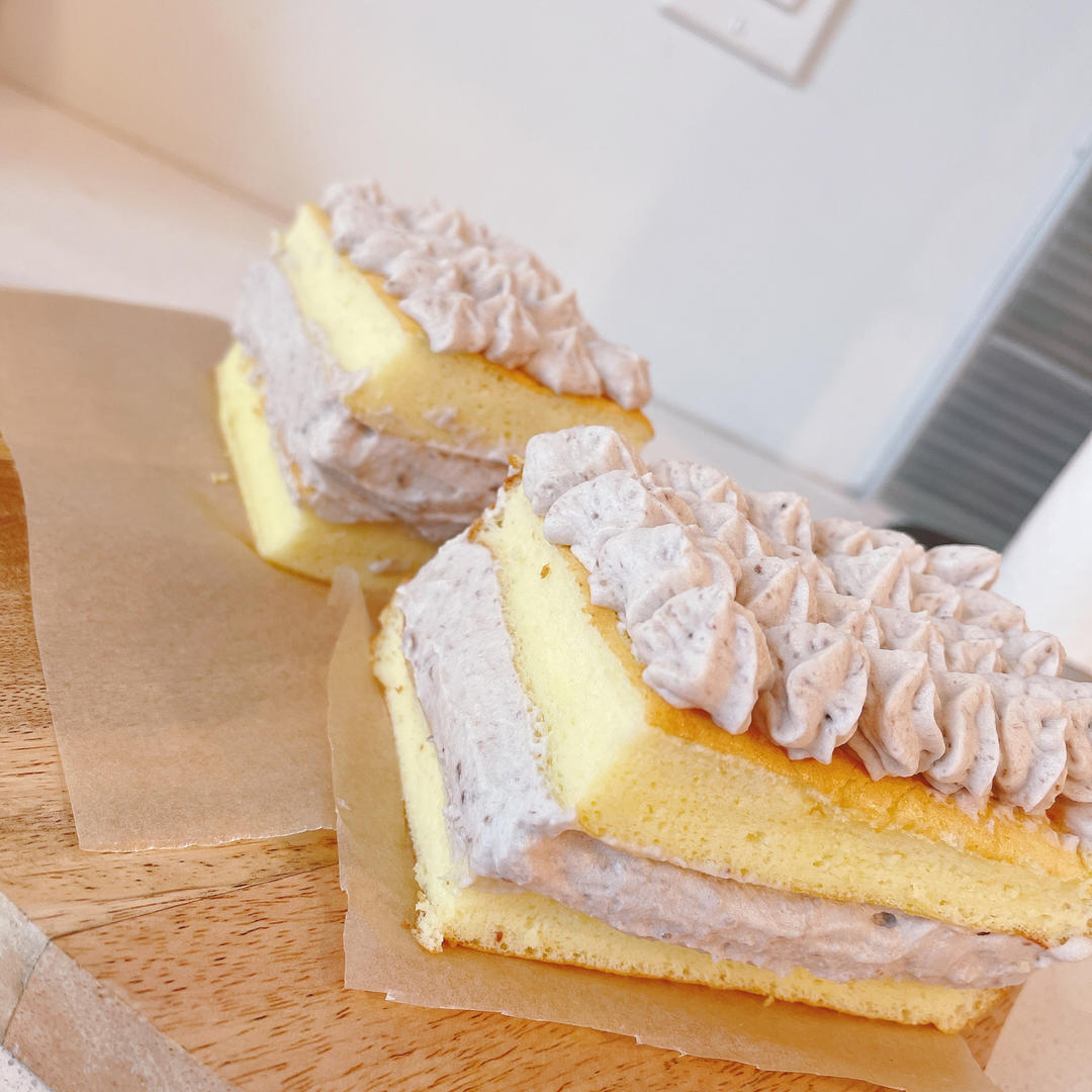 秒杀蛋糕店❗️爆炸好吃❗️芋泥蛋糕