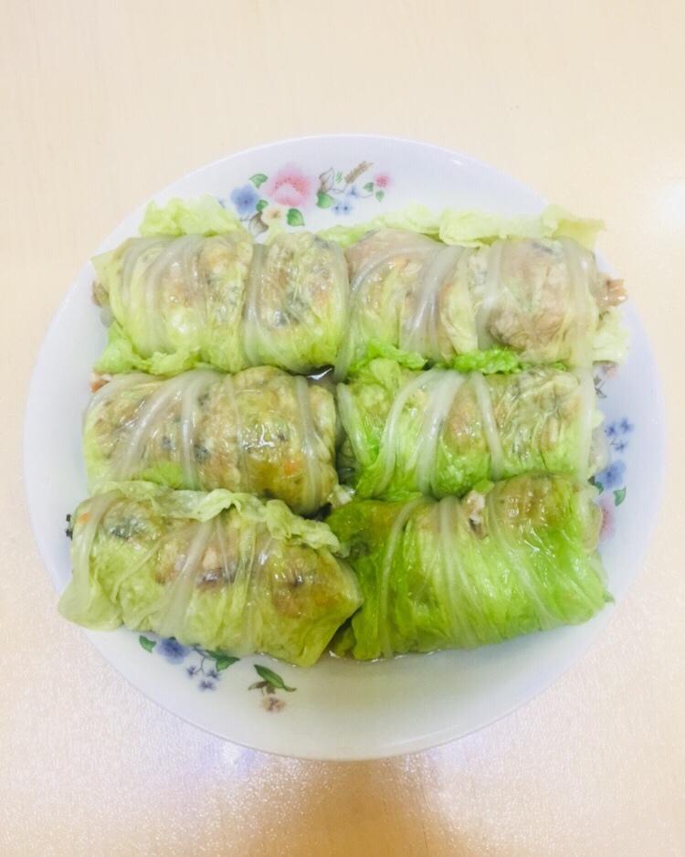 肉酿白菜卷