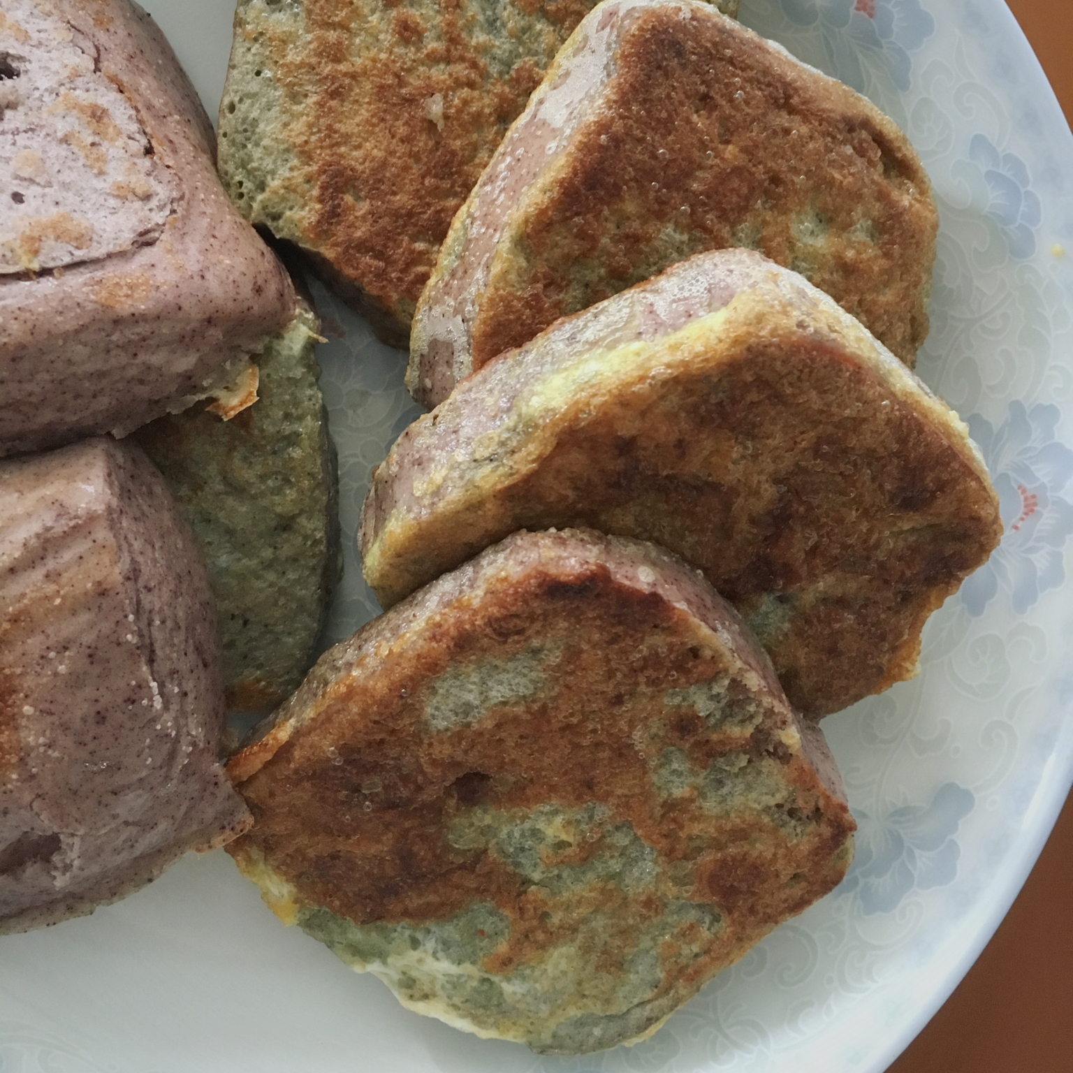 早餐鸡蛋馒头片