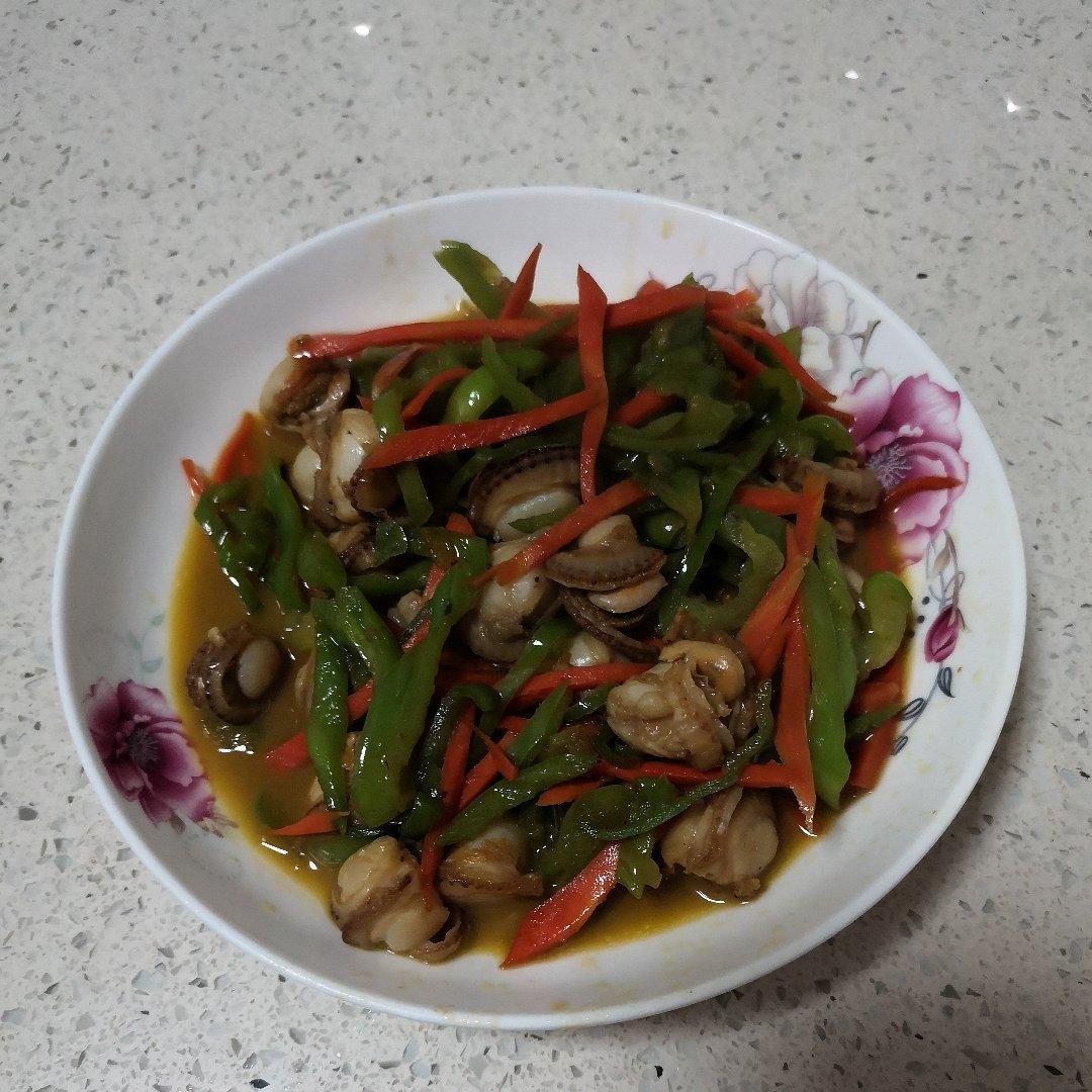 拌米饭賊好吃——扇贝肉炒辣椒