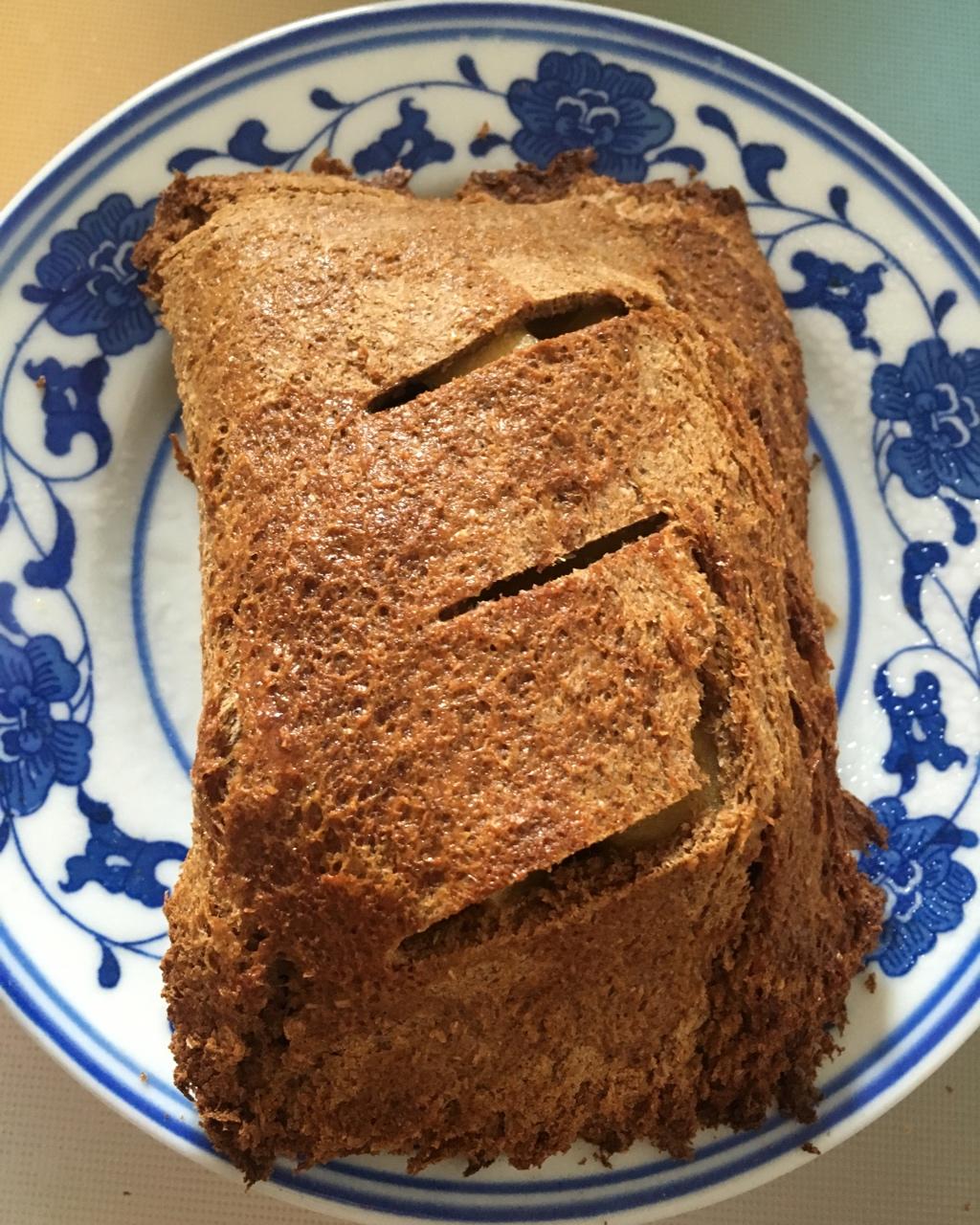 超简单快手的苹果吐司派